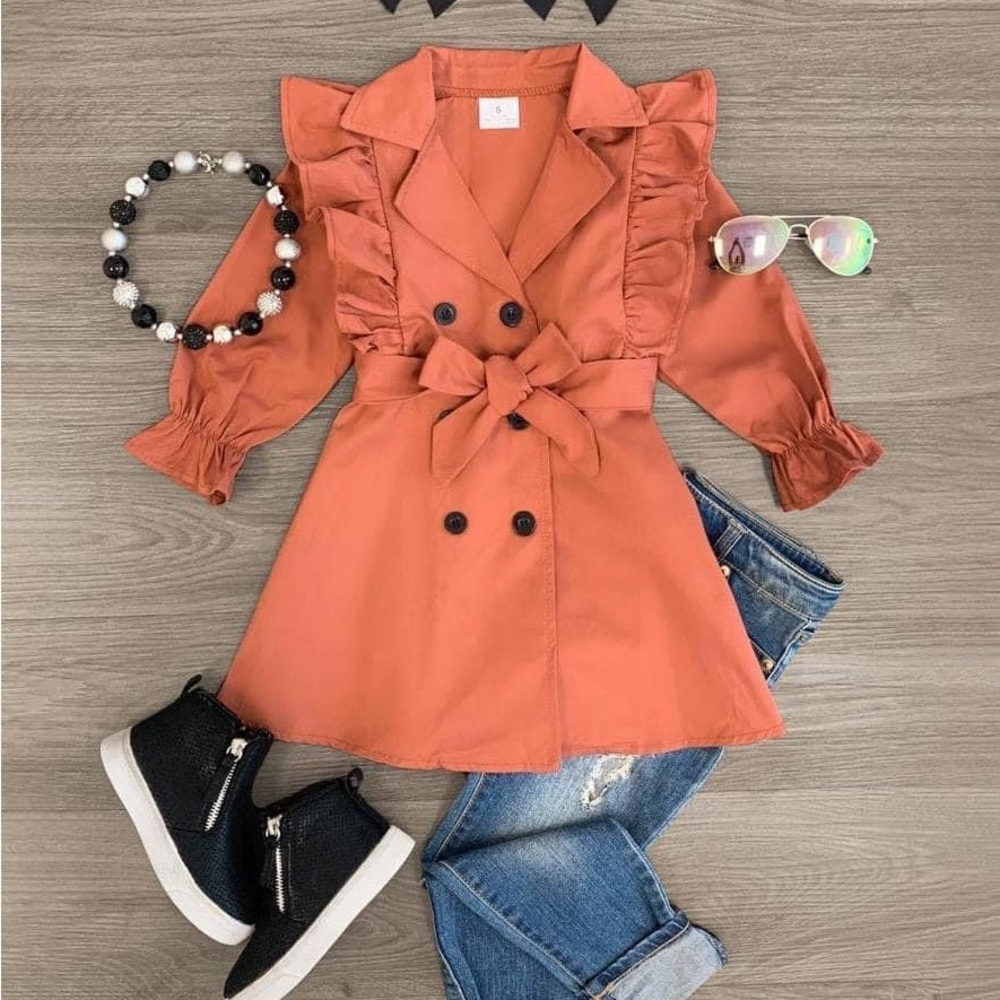 Girls 👧 trench coat